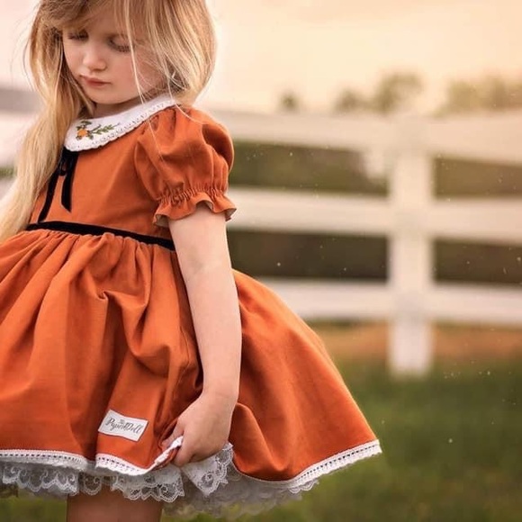 🔴SOLD🔴 [Size5] The Paper Doll Clothing iconic “Pumpkin Dress” - Picture 6 of 11